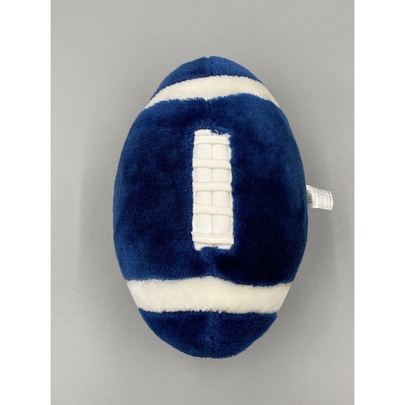 Inko Headwear 10” Dark Blue Football Plush Stuffed Sports Ball - Picture 1 of 6